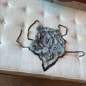 Millennium Y2K Vintage Ladies Handkerchief Tie Top One Size